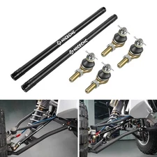 For YAMAHA YFZ450R Steering Tie Rod Ends With Ball Joints Kit 2009-2023 Black