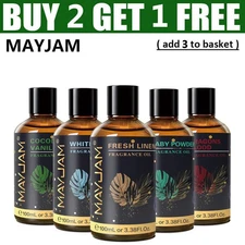 MAYJAM 100ml Fragrance Oil For Soap Home Burning Bath Candle Incense Making Oils