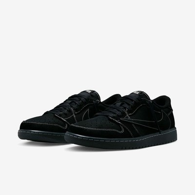 Men Travis Sc0tt x Jordan 1 Low All Black Phantom DM7866-001 Size US  SALE DEAL