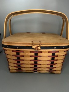Longaberger 星型バスケット 4点セット 木製蓋付 Longaberger Star Basket | eBay