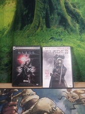 Wesley Snipes Blade 1  2 DVD Lot Double Feature Great Condition