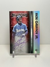 2023 Topps Diamond Icons Ken Griffey Jr. White Polychromatink Auto /5 Mariners