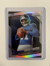 2025 Panini Prizm - Rookie Variation Abdul Carter #431 Silver Prizm (RC) Giants