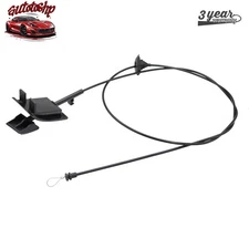 Hood Release Cable For Ford F150 F250 F350 For Bronco 1987-1991 E7TZ16916A
