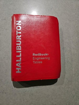 Halliburton Red Book Engineering Tables