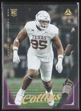 2025 Panini Luminance #150 Alfred Collins Purple #/249 San Francisco 49ers (WB)