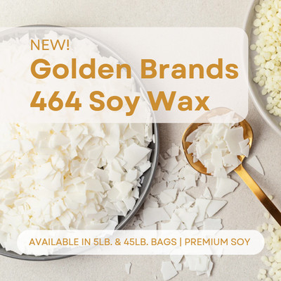Golden Brands 464 Soy Wax - 45 lb Case