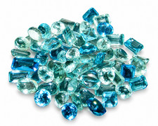 150 Ct Natural Untreated Aquamarine Loose Gemstones Blue Mix Shape Certified LOT