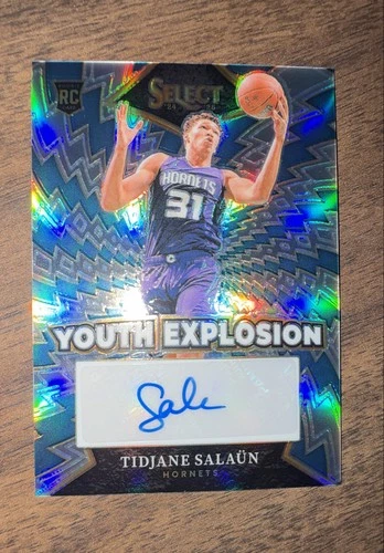 2024-25 Panini Select - Youth Explosion Signatures Tidjane Salaun #YE-TID...