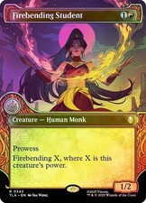 Firebending Student (Showcase) Avatar: The Last Airbender Magic MTG FOIL