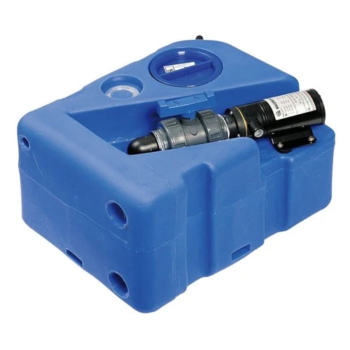 Waste water tank w/horizontal soaker 40 l 12 V - 1 PC Osculati  - 50.147.50
