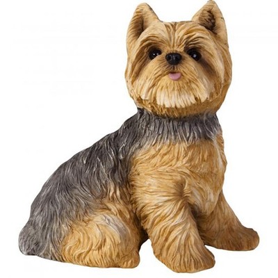 Yorkie Figurine Hand Painted - Sandicast