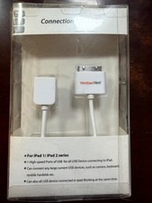 iPad 1/2 Camera Connection Kit - Apple Accessory Adapter Never Used