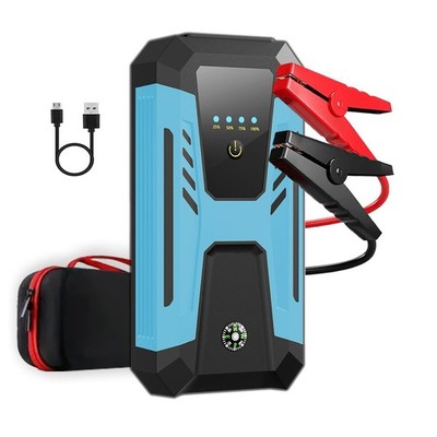 12v Jump Starter for 10.0L Gas/8.0L Diesel,6000A Peak Car Battery Jumper Starter