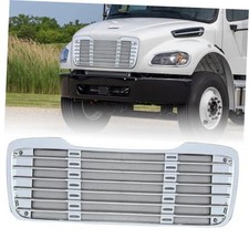 Chrome Grille with Bug Screen Fit for 2003-2015 Freightliner M2 Fit for 2003