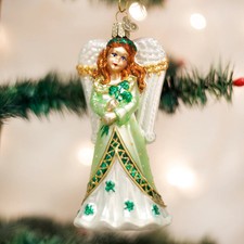 Old World Christmas - Irish Angel - 10218