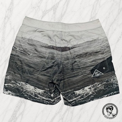 ROY ROGERS Badeshorts Herren Grafik Fotoprint Panoramica Shorts ITA Tg 32/46