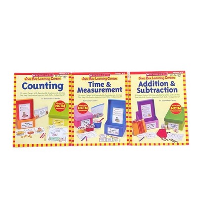 Scholastic Teaching Resources Paperback Bundle Book Lot K-2 Math
