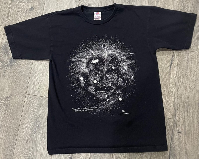 Vintage 1993 Albert Einstein Galaxy at shirt Medium