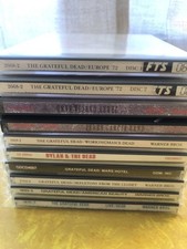 GRATEFUL DEAD 10 CD Lot Dead Set Europe '72 J. Garcia Band, Live/DeadMars Hotel