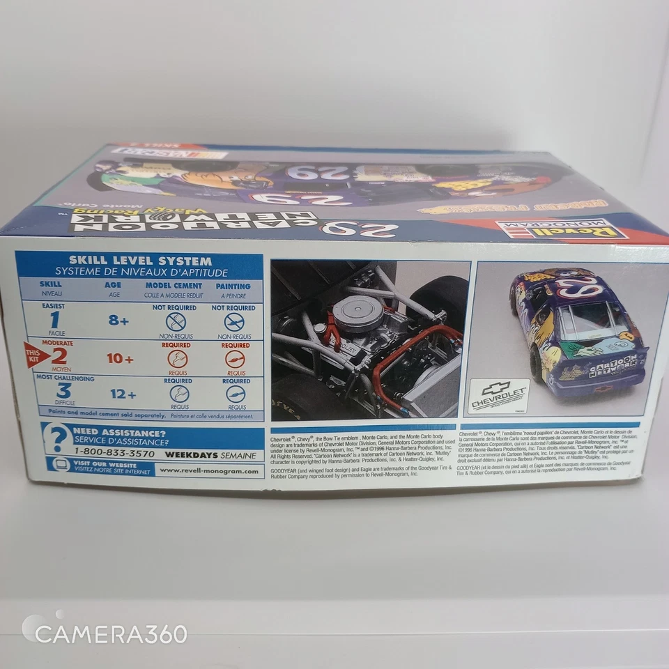 Revell Monogram 1 24 Scale Robert Pressley Cartoon Network NASCAR Model Kit - Image 4 of 4