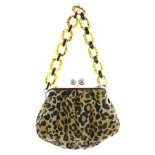 Max Mara Pasticcino Weekend Leopard Chain Sho...