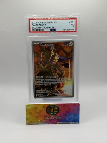 Zamazenta graded PSA 7 for sale on eBay
