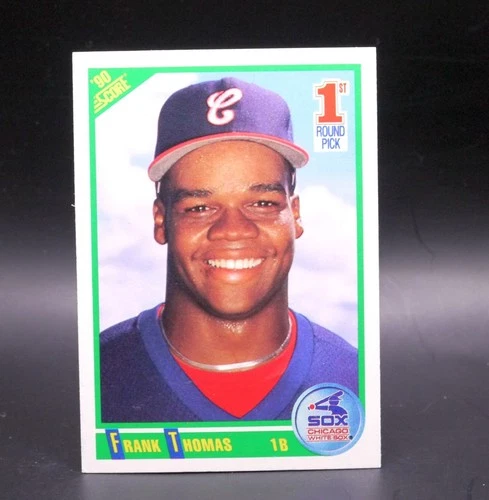 1990 Score #663 Frank Thomas 1st Round Pick Rookie RC