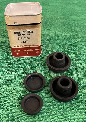 NOS Ford Wheel Cylinder Kit #91A-2128, FoMoCo 1950s