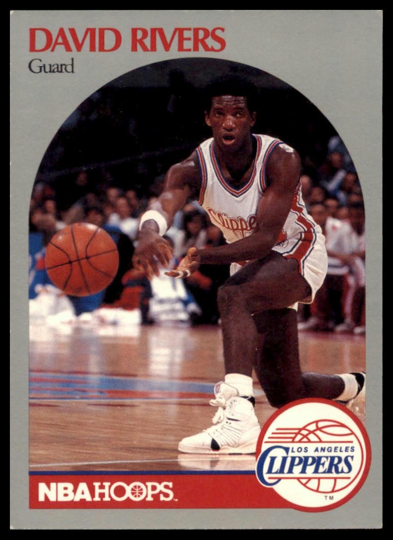 1990-91 Hoops #150 David Rivers
