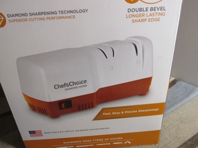 Chef's Choice Diamond Hone Electric Knife Sharpener D202 2 Stages-Open Box