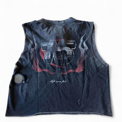 #ad Darc Sport Full Throttle Woman Cropped Tank Top Brand New. Size S. Sold Out $45.00