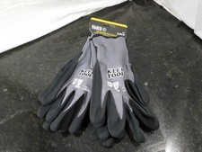 Klein Tools 2-Pair 60590 Knit Dipped Gloves Cut Level A4 Touchscreen X-Large