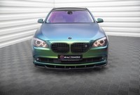 Front Ansatz V.1 FüR BMW 7 F01 Frontspoiler Spoilerschwert Schwarz