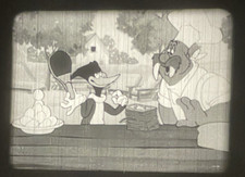 16mm Film Cartoon: Woody Woodpecker, The Dippy Diplomat, 1945, B W