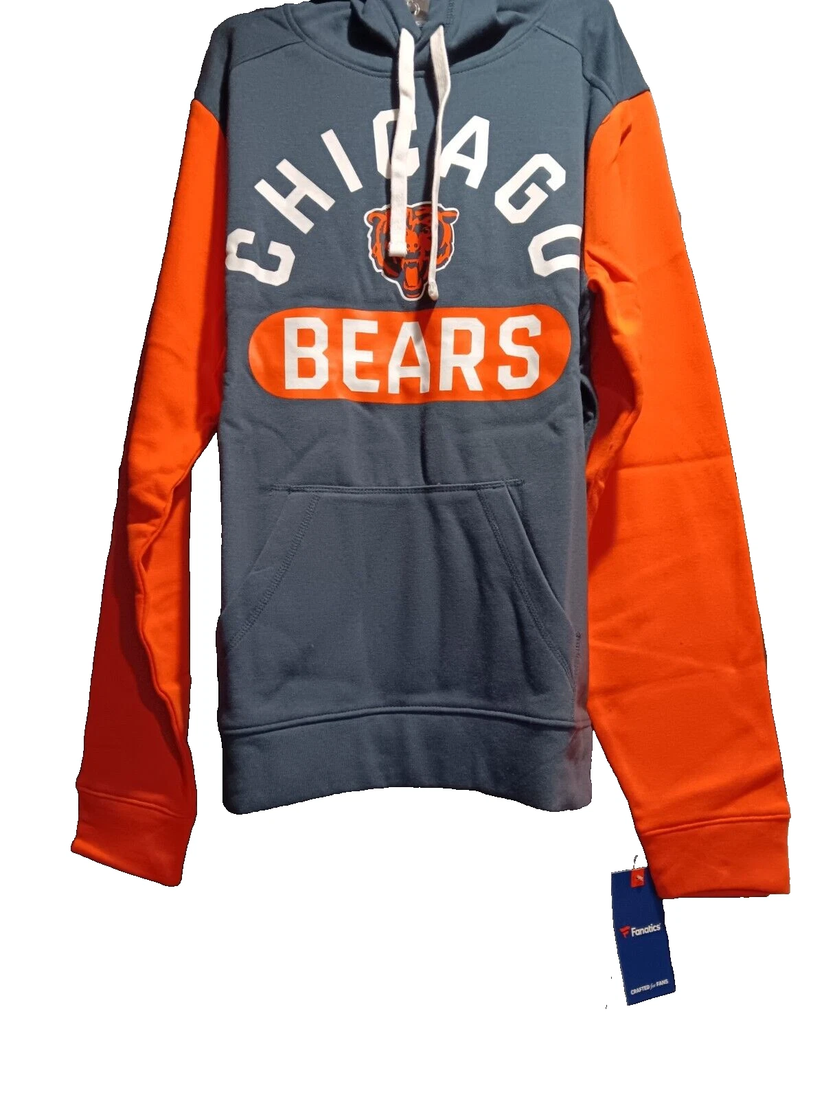 VETEMENTS Chicago Bears Felpa con cappuccio NFL Team Apparel Fanatics Taglia Media Regalo di Natale