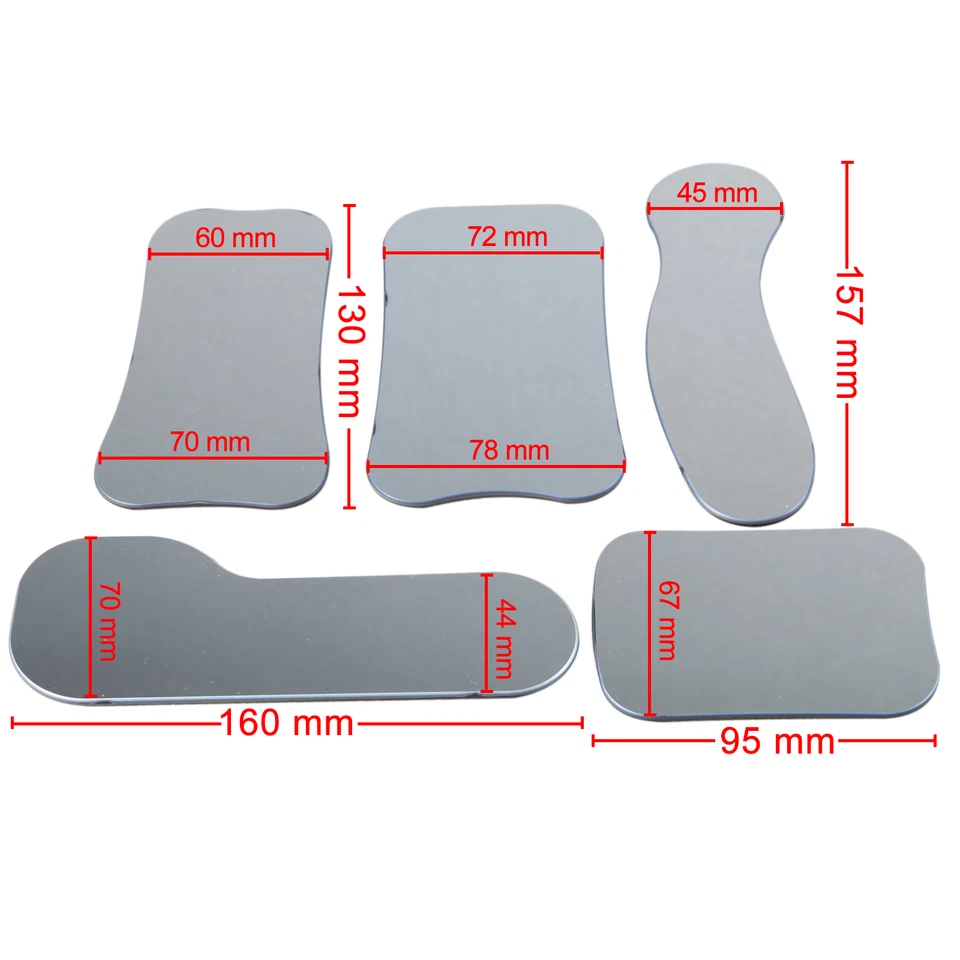 Espelho fotográfico intraoral ortodôntico dental vidro foto refletor bucal - Imagem 2 de 4