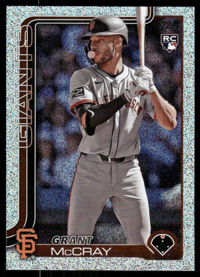 2025 Topps Sandglitter #213 Grant McCray Giants Sand Glitter