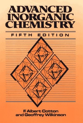 Advanced Inorganic Chemistry Hardcover Geoffrey, Cotton, F. Alber