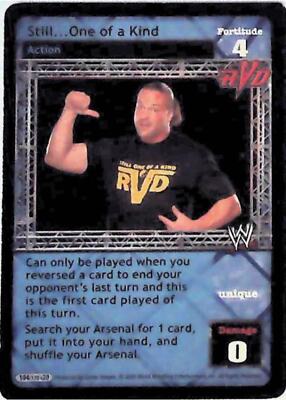 Raw Deal CCG Still   One of a Kind (Foil) - Great American Bash