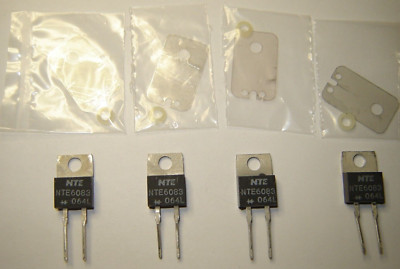 4 pcs New NTE6083 Si, Schottky Barrier  Rectifier 45V / 10A   2- Lead TO220