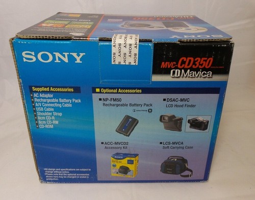 Sony CD Mavica 3.2MP Digital Camera - 3x Optical Zoom - CD Recording ...