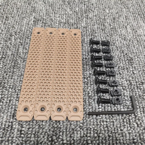 4 Stück Nylon MLOCK Schiene Handschutz Abdeckblende für M-loCk System 80/120 mm - Bild 8 von 48