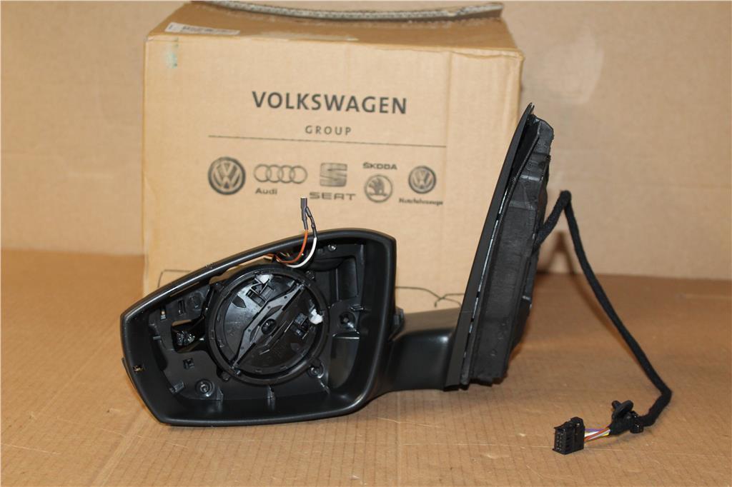 2014 Volkswagen Polo 6C2857507B9B9 Door Mirror LH Passenger for 