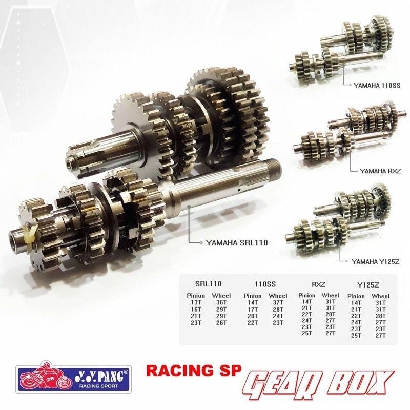 YAMAHA 125Z 125ZR YYPANG RACING GEARBOX SET | eBay