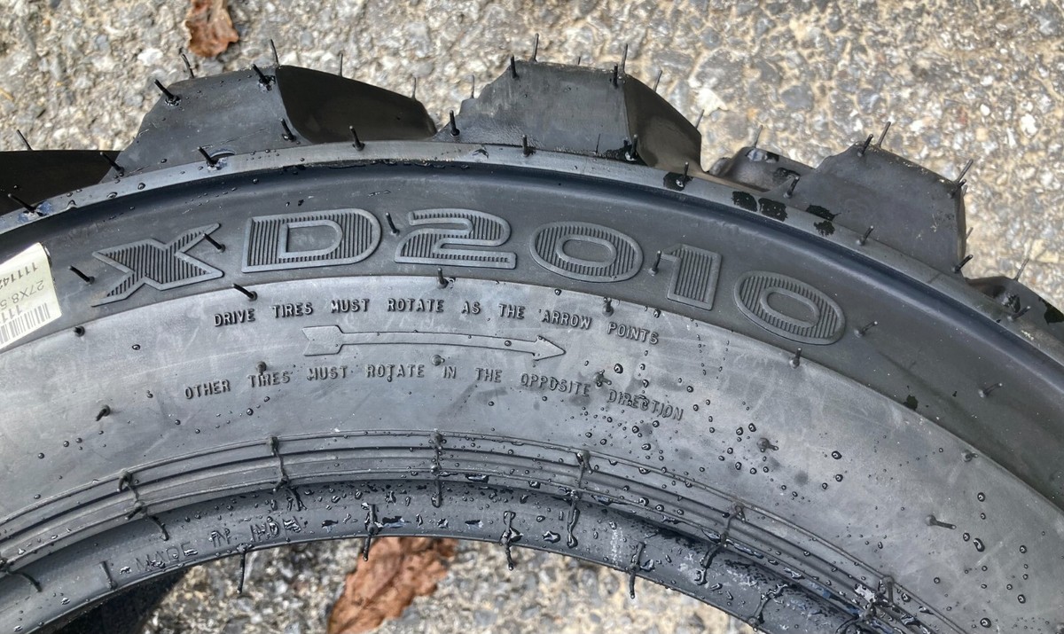 Galaxy XD2010 Skid Steer Tire - 27x8.50-15, 8 Ply, R-4 Design, Made In USA (111142)