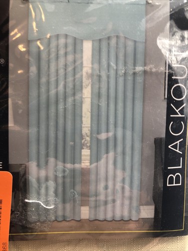 Blackout Curtains Eclipse Thermal Curtain Single Panel 42”x84” Rid Pocket Cafe - Picture 4 of 4