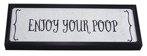 Funny & Cute Farmhouse Bathroom Toilet Sign Shelf Sitter Rustic Wall Home Decor - Picture 40 of 180