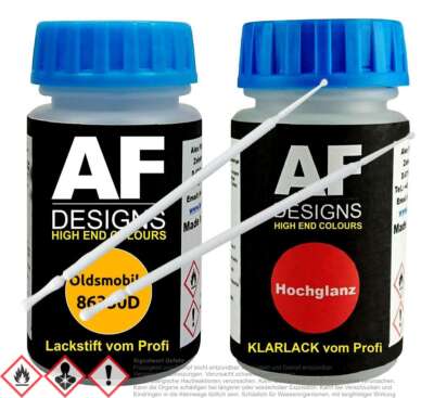Für Oldsmobile 86350D Wheatland Yellow Lackstift Klarlack Lacktupfer Autolack Se