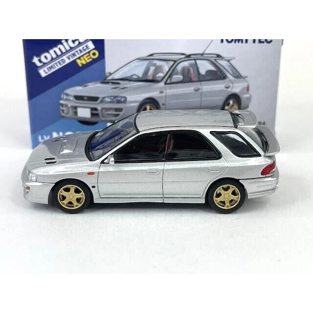Tomica Vintage 1:64 Subaru Impreza Pure Sport Wagon WRX STi Ver.V Car LV-N281C - Image 3 of 4